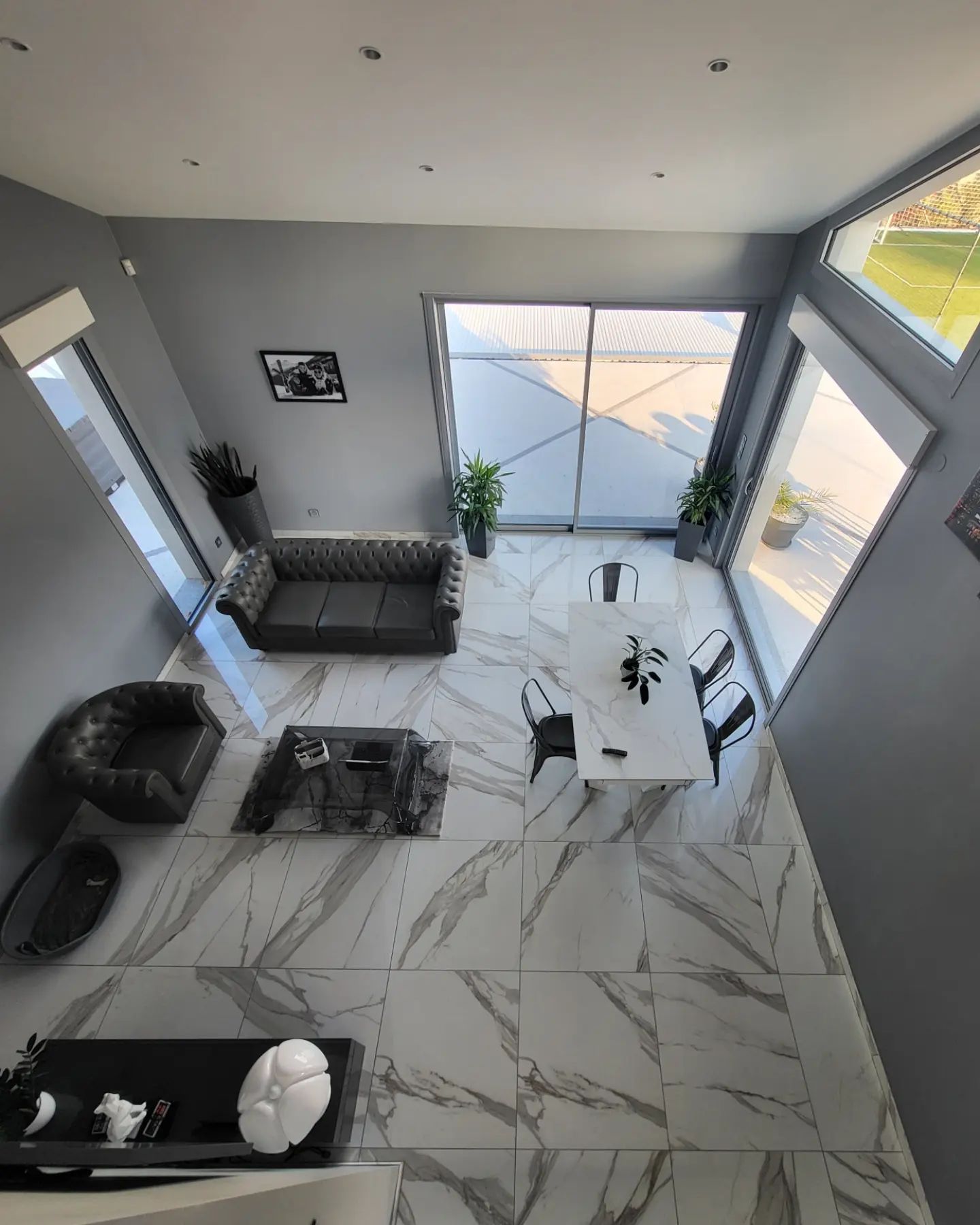 Réalisation d'une maison à Neyron - Pièce de vie