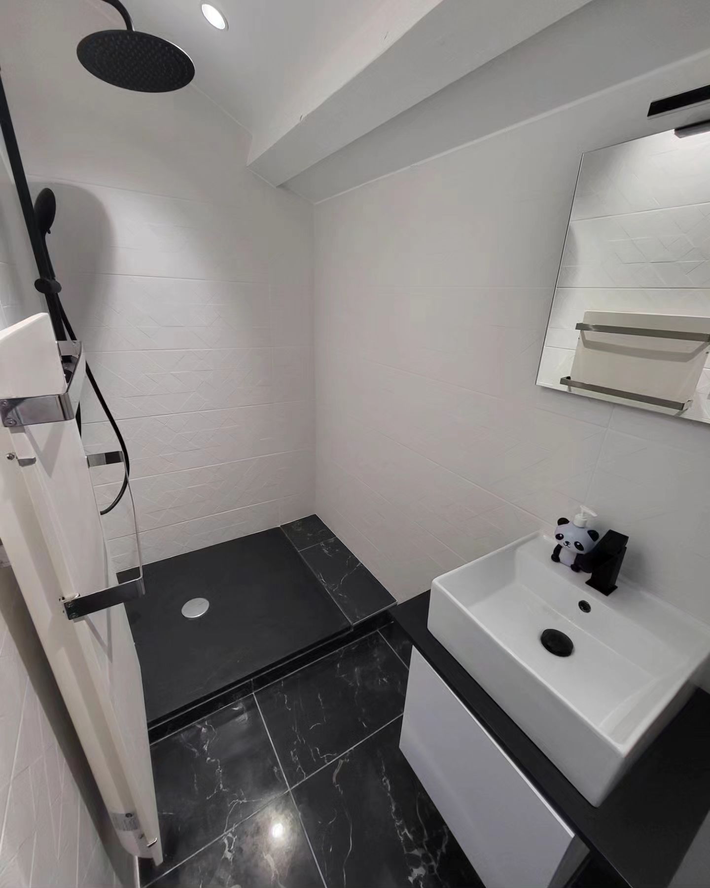 Réalisation d'une maison à Neyron - douche