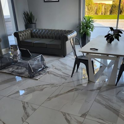 Réalisation d'une maison à Neyron - Pièce de vie